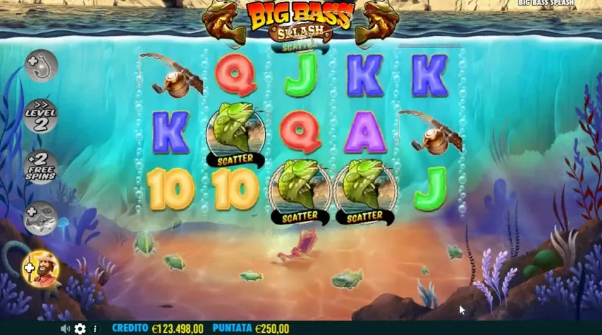 Big Bass Splash, tragaperras en casino con licencia