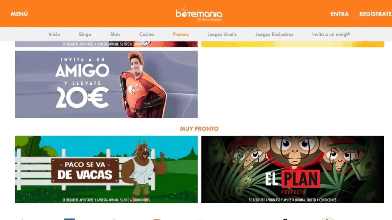 Botemania: casinos online en España
