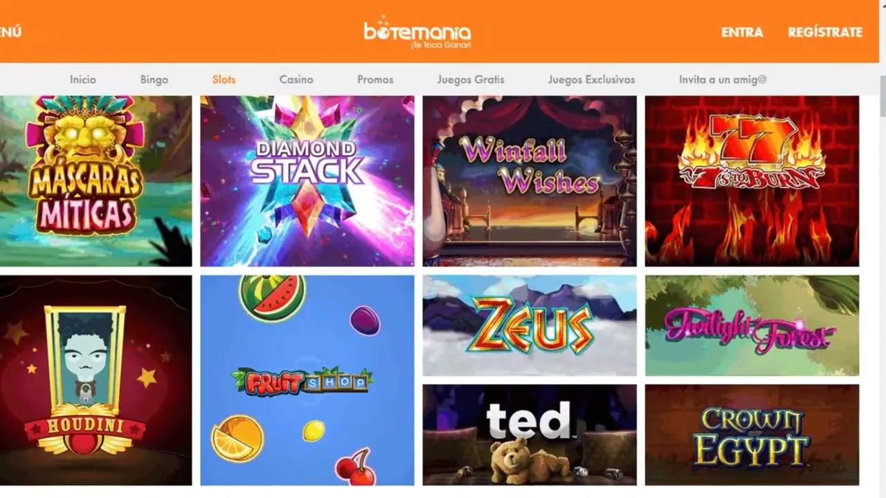 Botemania: casinos online en España