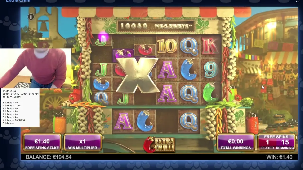 Extra Chilli, tragaperras en casino con licencia