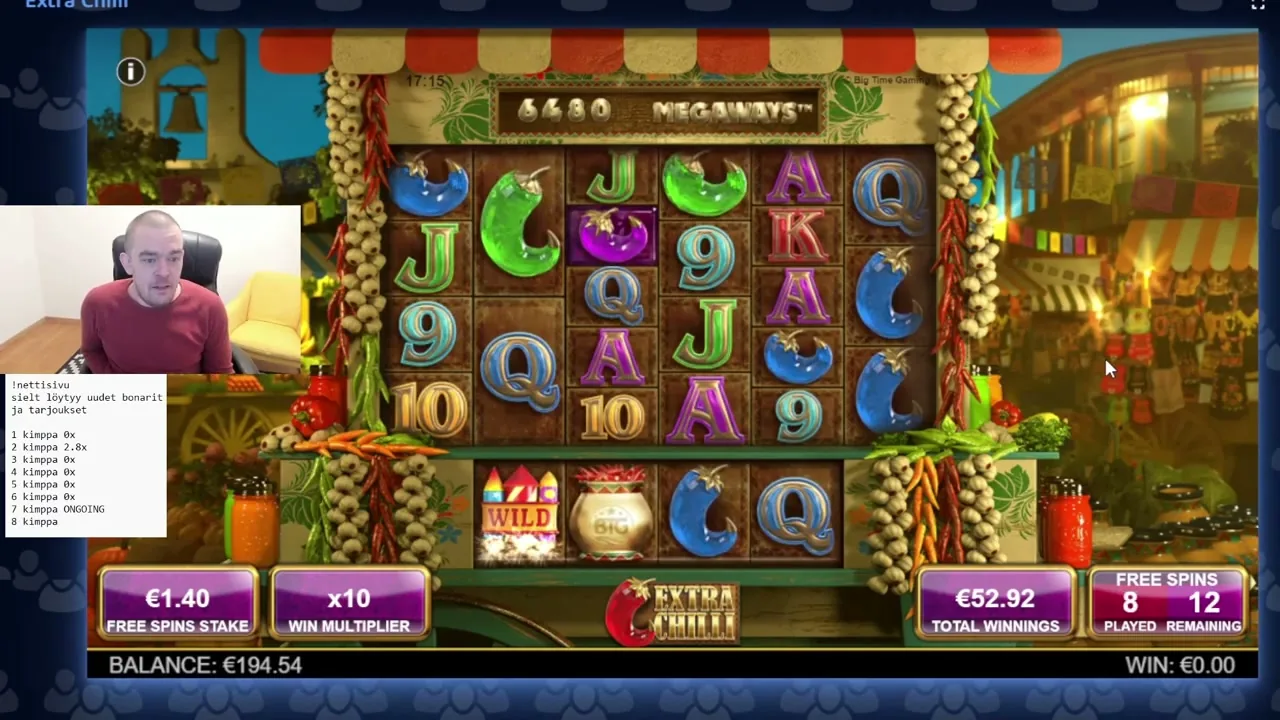 Extra Chilli, tragaperras en casino con licencia
