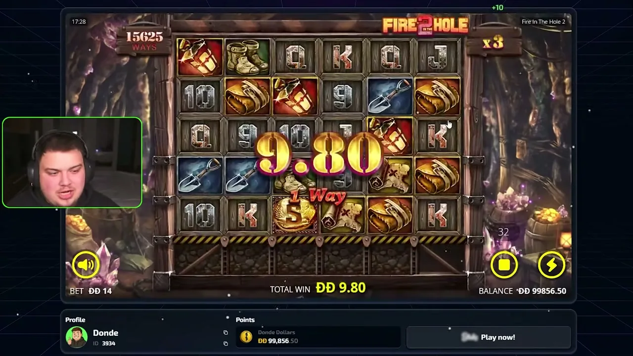 Fire in the Hole, tragaperras en casino con licencia