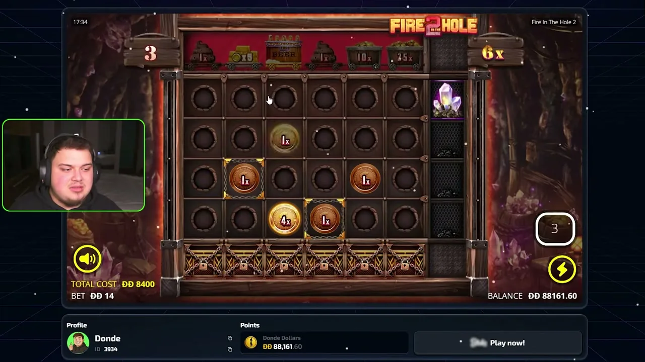 Fire in the Hole, tragaperras en casino con licencia