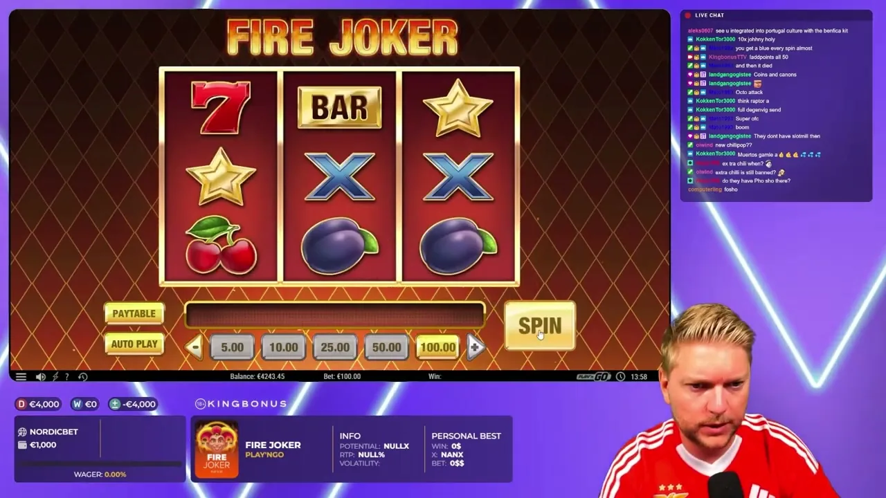 Fire Joker, tragaperras en casino con licencia