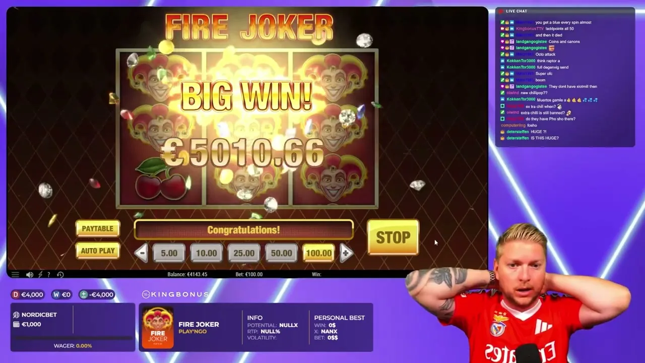 Fire Joker, tragaperras en casino con licencia