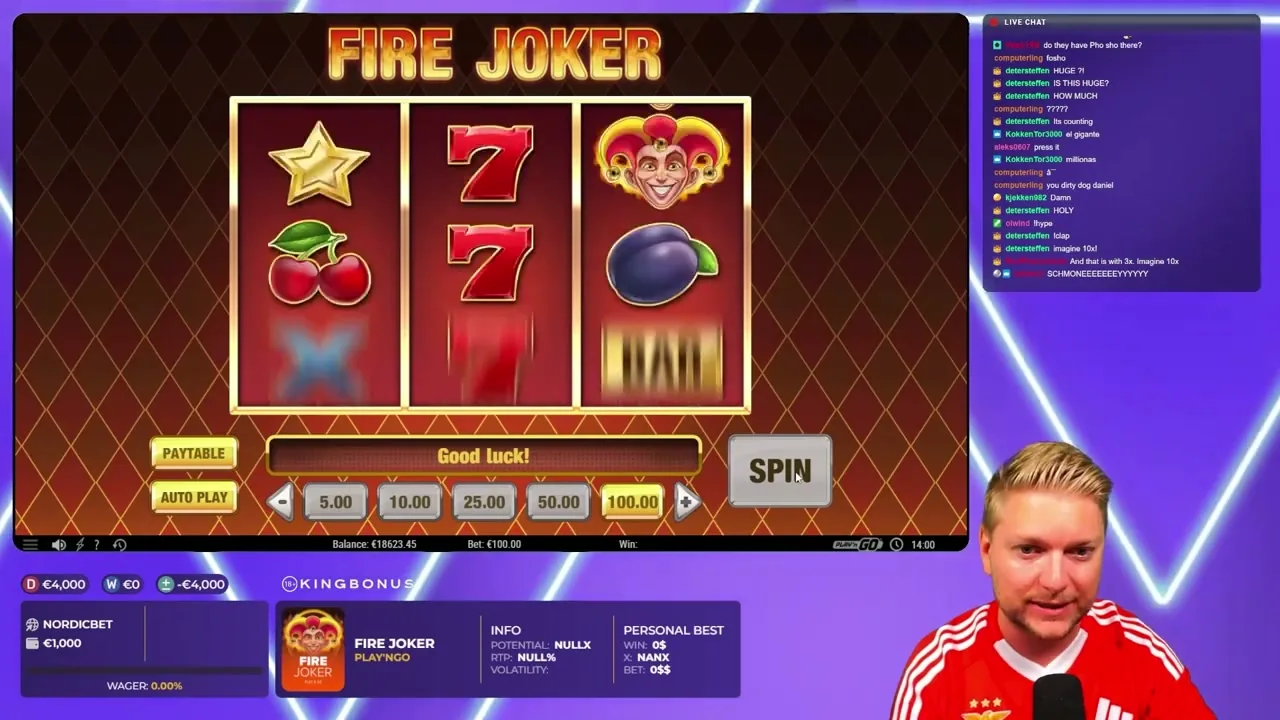 Fire Joker, tragaperras en casino con licencia