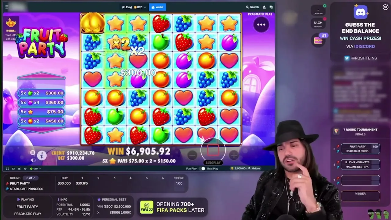 Fruit Party, tragaperras en casino con licencia