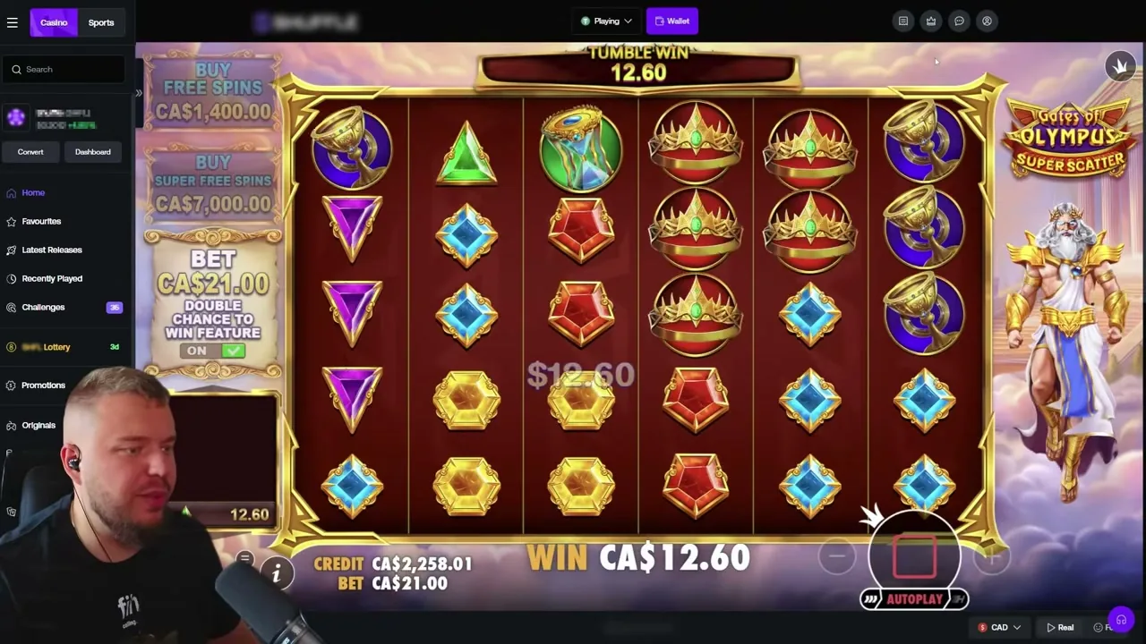 Gates of Olympus 1000, tragaperras en casino con licencia
