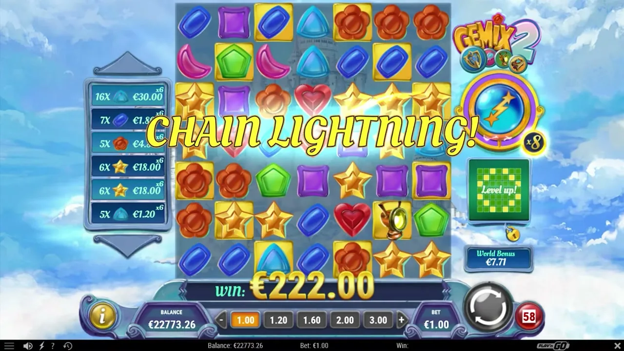 Gemix, tragaperras en casino con licencia