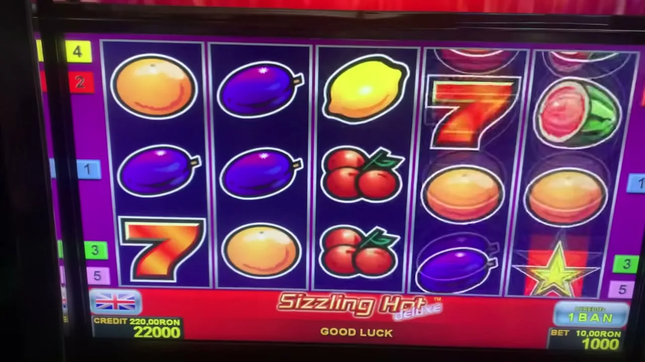 Sizzling Hot, tragaperras en casino con licencia