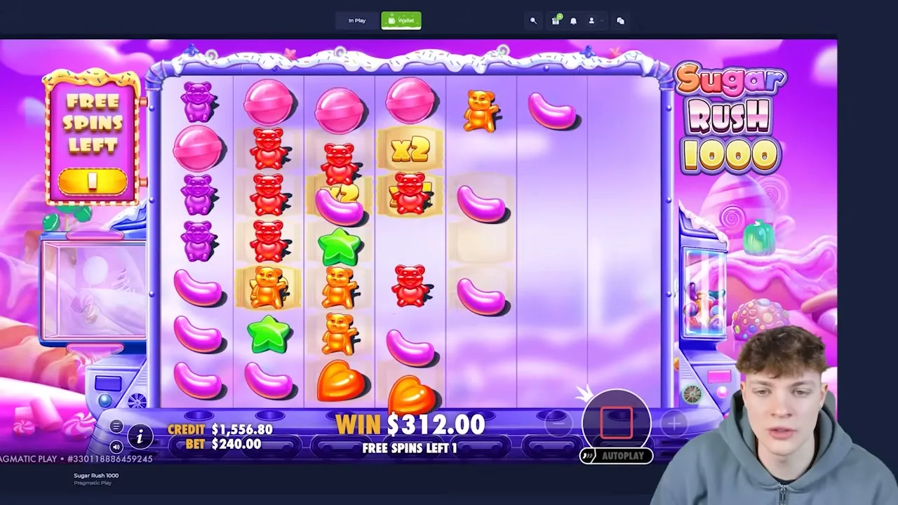 Sugar Rush, tragaperras en casino con licencia