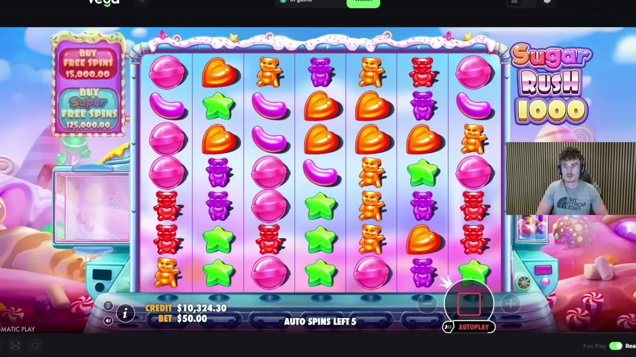 Sugar Rush 1000, tragaperras en casino con licencia