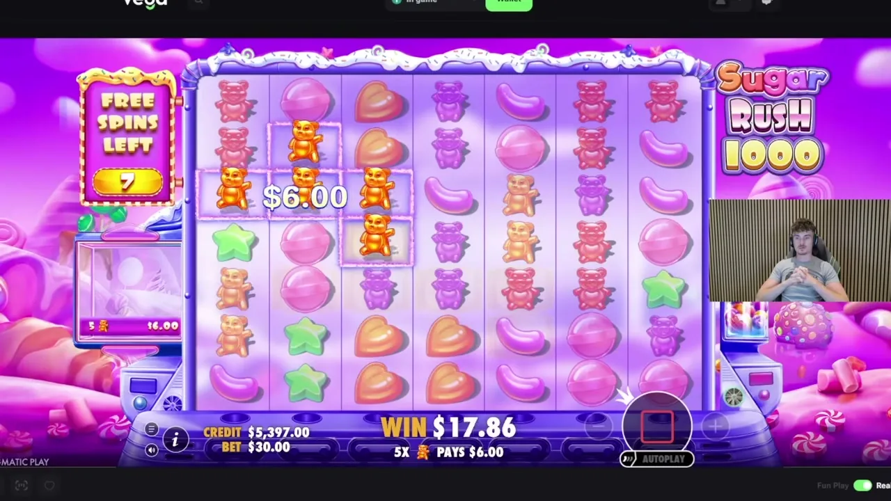 Sugar Rush 1000, tragaperras en casino con licencia