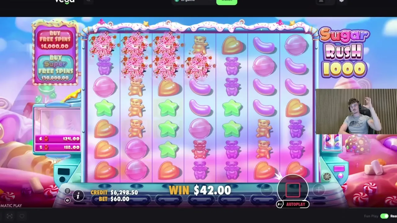 Sugar Rush 1000, tragaperras en casino con licencia