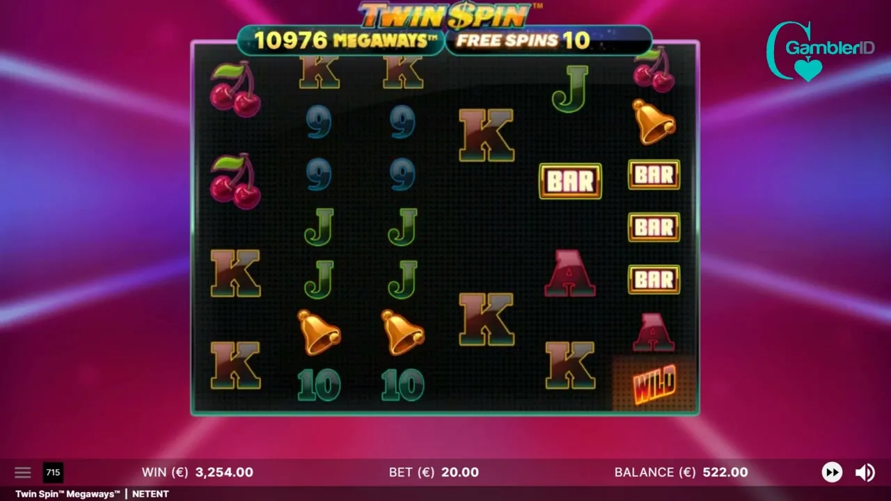 Twin Spin, tragaperras en casino con licencia